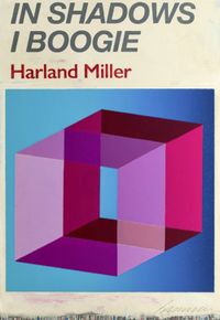 In Shadows I Boogie (Blue) by Harland Miller contemporary artwork print