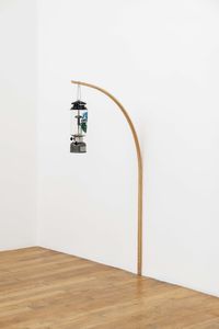 Gas Lamp by Oscar Tuazon contemporary artwork sculpture