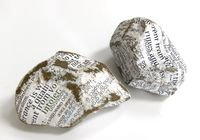 Protest Stones (Brexit) by Stefana McClure contemporary artwork mixed media