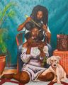 Things We Do For Love by David Olatoye contemporary artwork 1