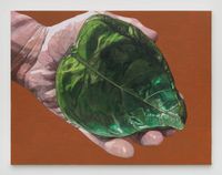 Basil Leaf by Dongho Kang contemporary artwork painting
