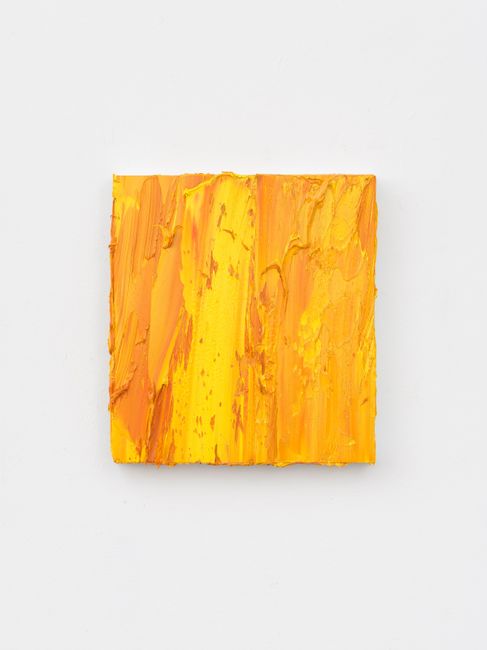 Untitled (Permanent Yellow Deep/Permanent Yellow Light) by Jason Martin contemporary artwork