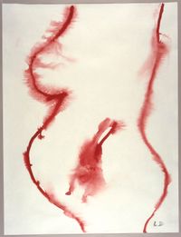 Pregnant Woman by Louise Bourgeois contemporary artwork works on paper