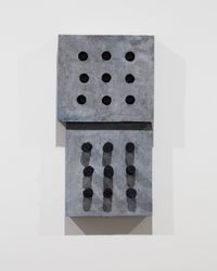 Response (2 parts) by Julia Morison contemporary artwork sculpture