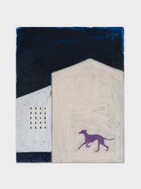 Haus und Hund 9 by Valentin Carron contemporary artwork painting