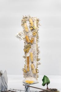 X Fuck (Working Title) by Michael Dean contemporary artwork sculpture