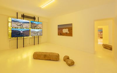 Exhibition view: Yao Cong, Flies beyond the Clouds, Capsule Shanghai, Shanghai (17 July–28 August 2021). Courtesy Capsule Shanghai. 