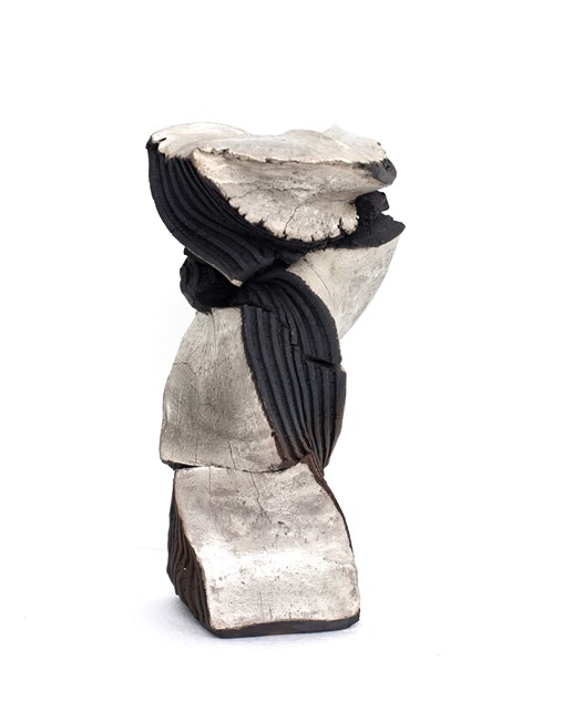 Tanka with Silver (sculptural form) by Shozo Michikawa contemporary artwork