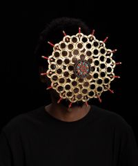 Macho Nne The Honey Comb by Cyrus Kabiru contemporary artwork print