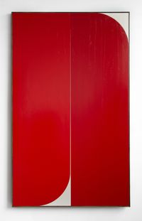 Red #2 by Johnny Abrahams contemporary artwork painting