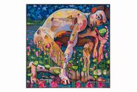 Lotus Eater by ANDREW SALGADO contemporary artwork painting, works on paper, drawing