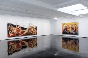 Exhibition view: Georgia Spain, Time is a thing a body moves through, Tolarno Galleries, Melbourne (1 October–22 October 2022). Courtesy Tolarno Galleries. Photo: Andrew Curtis.