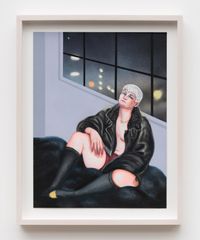 K (Downtown Los Angeles) by Alannah Farrell contemporary artwork painting, works on paper