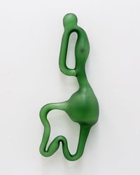 Green Manalishi by Mark Braunias contemporary artwork sculpture