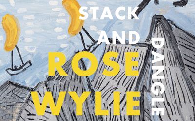 Contemporary art exhibition, Rose Wylie, Stack and Dangle at JARILAGER Gallery, Cologne, Germany