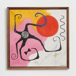 Alexander Calder, Starfish on Pink (1949). © 2021 Calder Foundation, New York / Artists Rights Society (ARS), New York. Courtesy Pace Gallery.