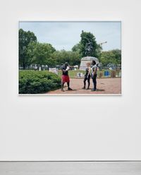 Andrew Jackson Statue, Lafayette Square, President's Park, Washington DC, from Silent General by An-My Lê contemporary artwork photography