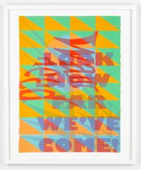 LOOK HOW FAR WE’VE COME! by Jeffrey Gibson contemporary artwork print