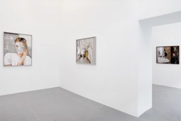 Exhibition view: Alina Frieske, Can you see me better now?, Fabienne Levy, Lausanne (20 March–29 May 2021). Courtesy Fabienne Levy. Photo: Neige Sanchez. 