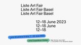 Contemporary art art fair, Liste Art Fair Basel at Ocula Advisory, London, United Kingdom