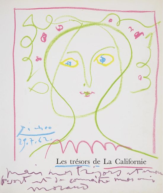 Portrait de femme by Pablo Picasso contemporary artwork