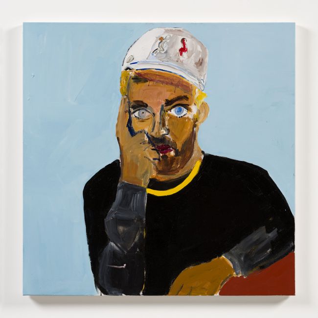 Untitled (Portrait of Jesse Williams) by Henry Taylor contemporary artwork