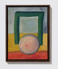 Stage: big ball by Ana Mazzei contemporary artwork painting