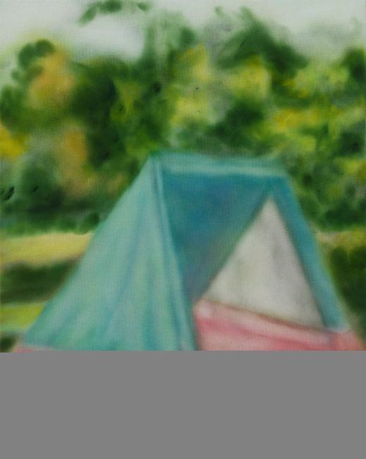 Tent in Two Colors by Naofumi Maruyama contemporary artwork