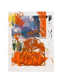 Splat! Splash! by Christian Marclay contemporary artwork painting, works on paper, photography, print, drawing