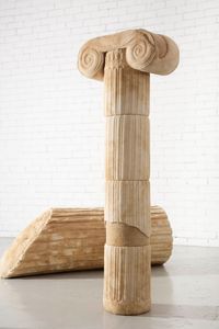 Ionic Column by Sergio Roger contemporary artwork sculpture, installation, mixed media