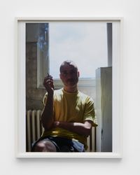 Anders in kitchen by Wolfgang Tillmans contemporary artwork photography