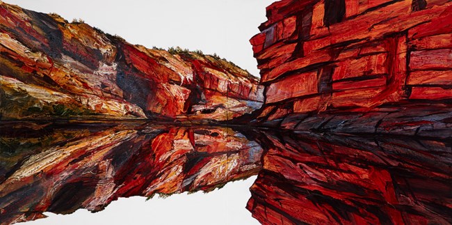 Striped Gorge by Neil Frazer contemporary artwork
