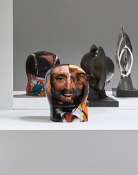 Head(LP) by Osang Gwon contemporary artwork sculpture