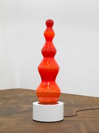 Ghost (Red) by Otto Piene contemporary artwork sculpture