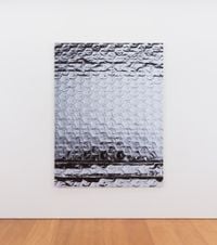 Structuring Shadows (aluminium foil faced bubble insulation) by Gimhongsok contemporary artwork print