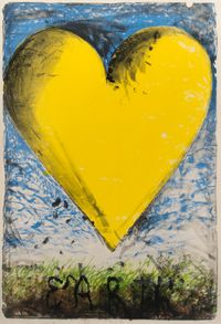 The Earth by Jim Dine contemporary artwork print