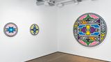 Contemporary art exhibition, Dr. Esther Mahlangu, Where two rivers meet at Almine Rech, London, United Kingdom