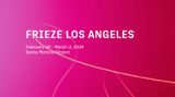 Contemporary art art fair, Frieze Los Angeles 2024 at Lehmann Maupin, 501 West 24th Street, New York, United States