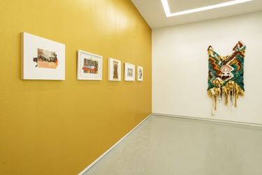 Exhibition view: Suchitra Mattai, Osmosis: in the face of the sea, Kavi Gupta, Elizabeth Street, Floor 2, Chicago (14 April – 13 May 2023). Courtesy Kavi Gupta.