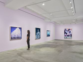 Exhibition view: Nicolas Party, Red Forest, Hauser & Wirth, Hong Kong (30 June–24 September 2022). © Nicolas Party Courtesy the artist and Hauser & Wirth