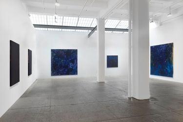 Exhibition view: Tariku Shiferaw, Marking Oneself in Dark Places, Galerie Lelong & Co., New York (7 September–21 October 2023). Courtesy Galerie Lelong & Co., New York. Photo: Thomas Müller.