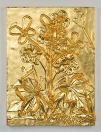 Golden Archives-Trochetiopsis Erythroxylon by Hu Weiyi contemporary artwork mixed media