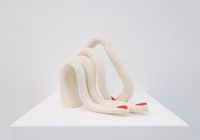 Red Nails by Cybele Cox contemporary artwork sculpture
