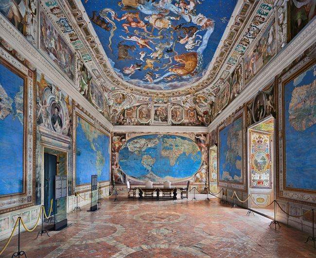 Villa Farnese, Sala del Mappamondo, Caprarola by Ahmet Ertug contemporary artwork