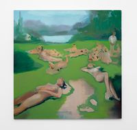 Splendor in the Grass by Kate Gottgens contemporary artwork painting