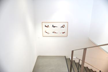 Exhibition view: Zoulikha Bouabdellah, Bizarre, Sabrina Amrani Gallery, Madrid (19 September–2 November 2013). Courtesy Sabrina Amrani Gallery.