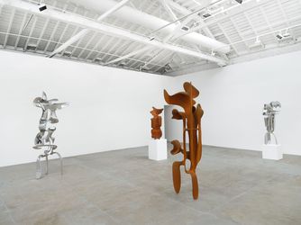 Exhibition view: Tony Cragg, Marian Goodman Gallery, Los Angeles (26 April–29 June 2024). Courtesy Marian Goodman Gallery.