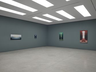 Exhibition view: Minoru Nomata, UNBUILT, White Cube, Hong Kong (8 September–13 November 2021). Courtesy White Cube.