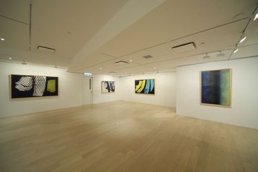 Exhibition view: Hans Hartung, Paintings: 1960's–1970's, DE SARTHE, Hong Kong (16 February–13 April 2012). Courtesy DE SARTHE, Hong Kong.