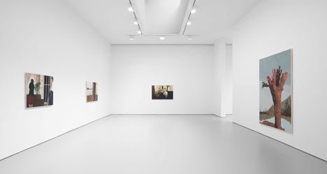 Exhibition view: Mamma Andersson, The Lost Paradise, David Zwirner, 19th Street, New York (4 March–31 July 2020). Courtesy David Zwirner.